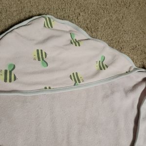Pink Bumblebee Infant Baby Cloud Island Towel